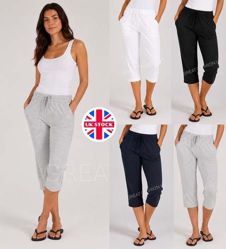 Ladies womens shorts - shorts, 3/4