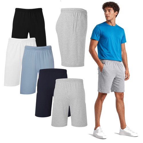 Mens cotton jersey shorts - mens,