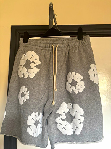 Denim tears grey white cotton - denim, grey/white