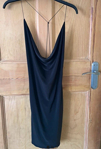 Prettylittlething black cowl - prettylittlething,
