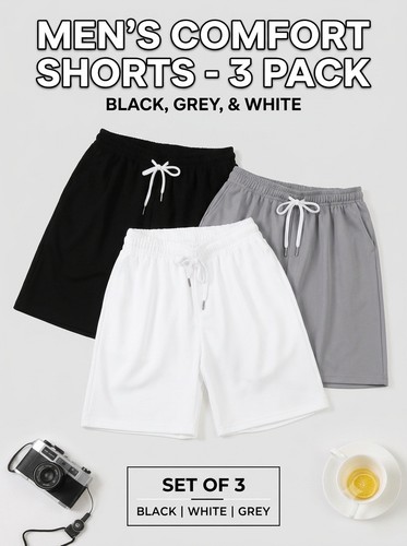 Pack mens comfort shorts - pack,