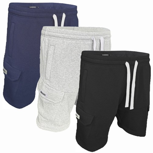 Mens cargo fleece shorts - mens, with