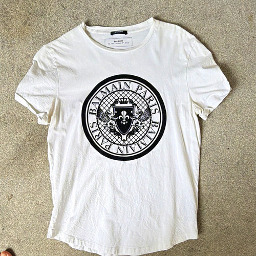 Balmain paris men white - white, crew