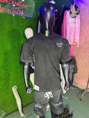 Oversized washed black - washed, t-shirt