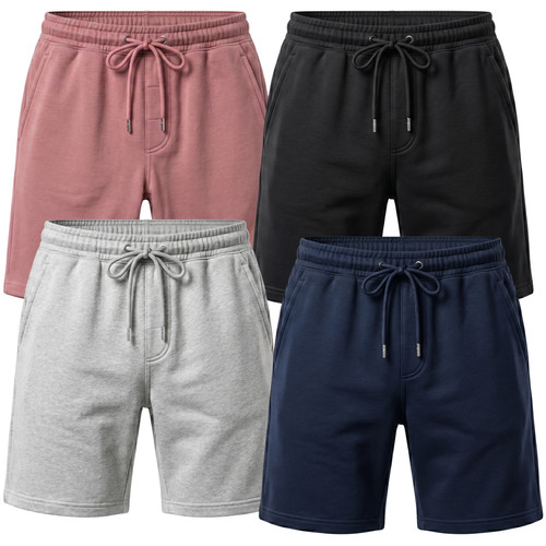 Mens short fleece jogging - mens, gym