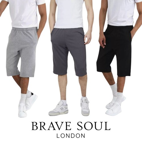 Mens jogging shorts long - long, knee