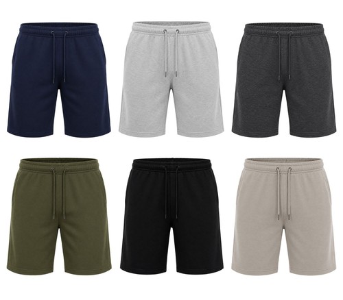 Mens shorts plain fleece - shorts,