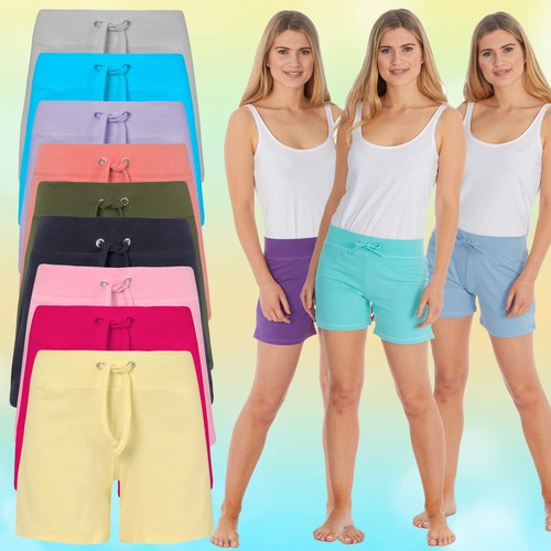 Womens cotton jersey shorts - cotton,