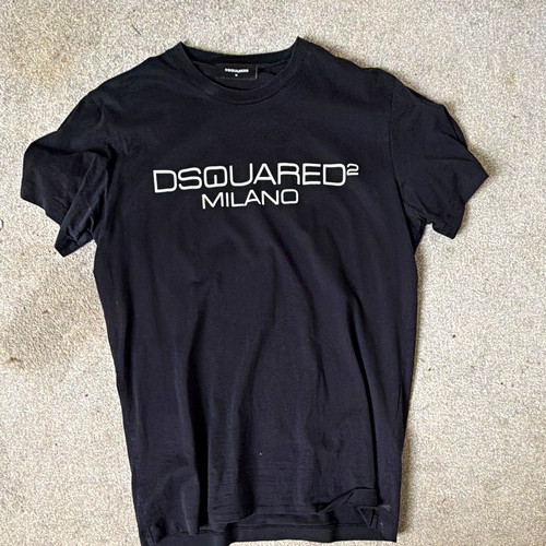 Dsquared2 men black crew - dsquared2, men's